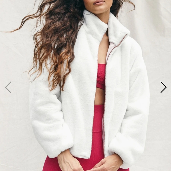 Spiritual Gangster Jackets & Blazers - Nwt Spiritual Gangster Indy Faux Rabbit Fur Jacket